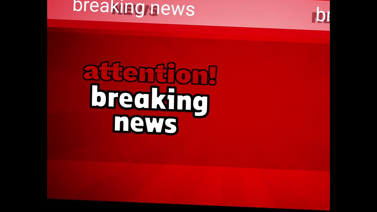 ATTENTION BREAKING NEWS | free background| this was flopping i guess 