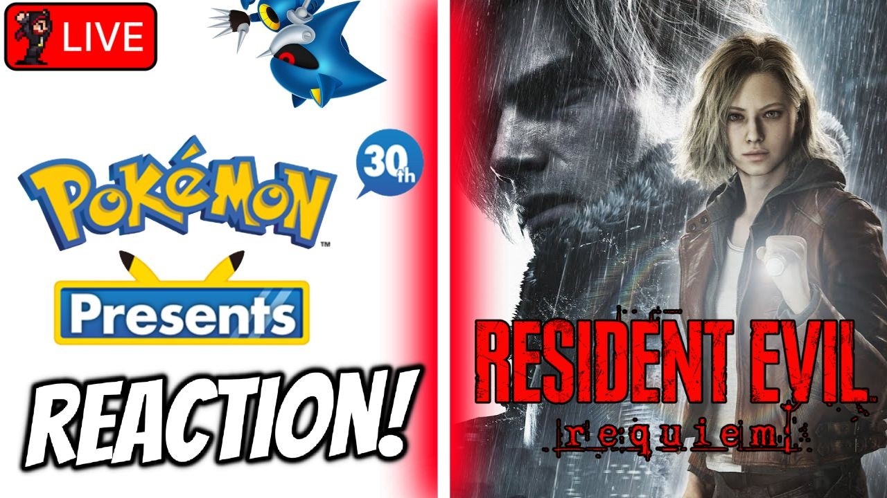 🔥Pokemon Presents React + RE9 BEGINS!!!💀