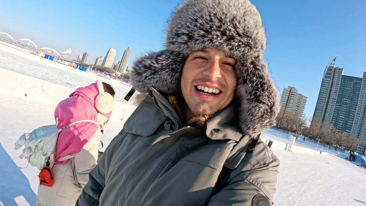 Un Día A -30°C En La Ciudad MÁS FRÍA de CHINA 🇨🇳 🥶// Harbin