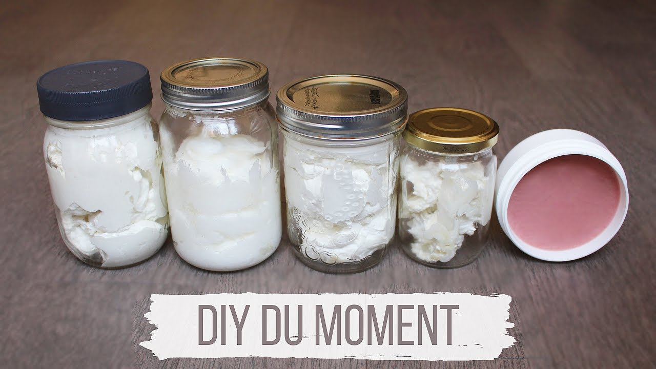 ♡ DIY : beurre pour les lèvres, huile de coco fouettée, chantilly au karité♡