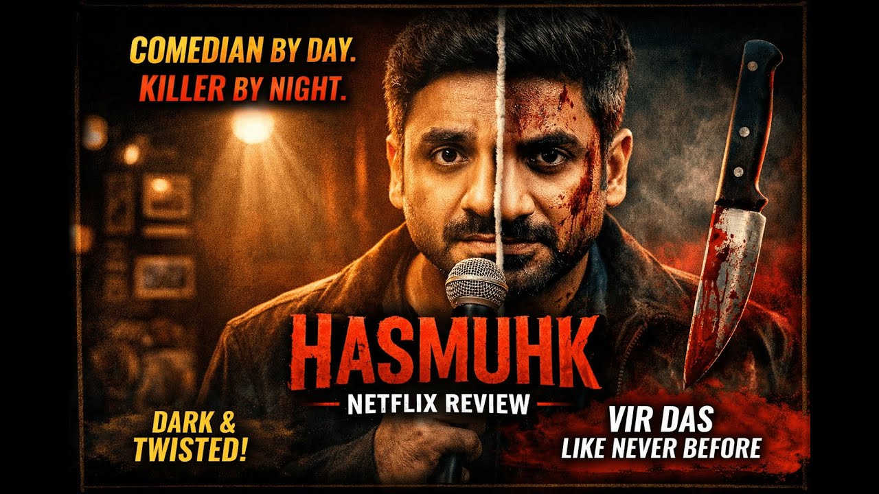 Hasmukh Review | Vir Das Turns Comedy Into a Dark Nightmare 😈 | Netflix Series