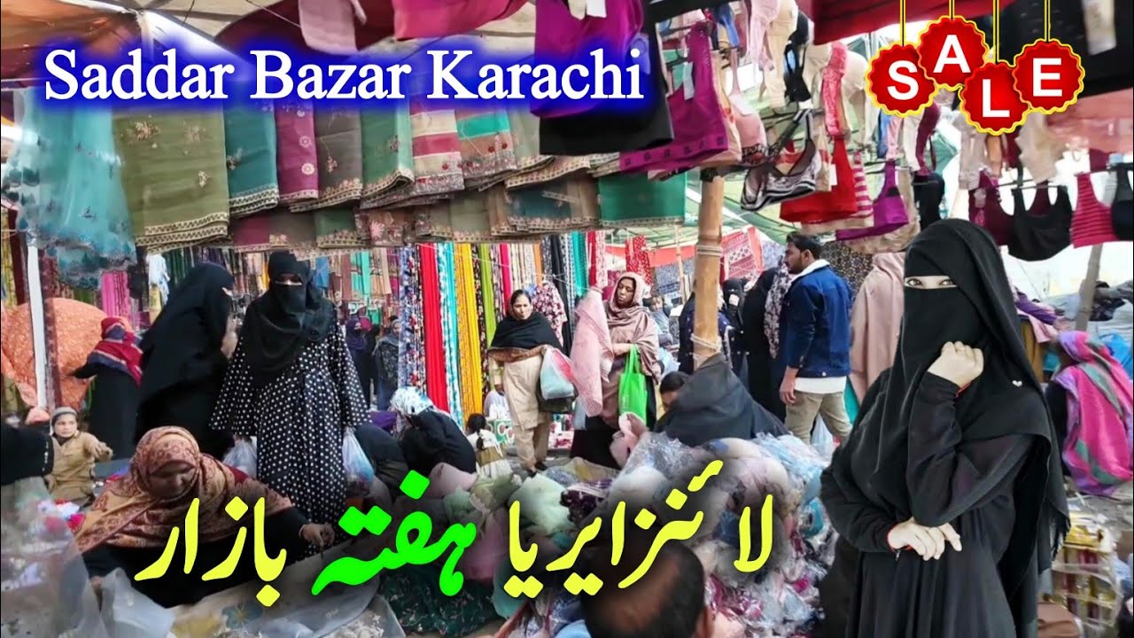 Hafta Bazar Sadar Karachi 2025 Latest Update Ep-28 | Lines Area Hafta Bazar | Saturday Bazar Karachi