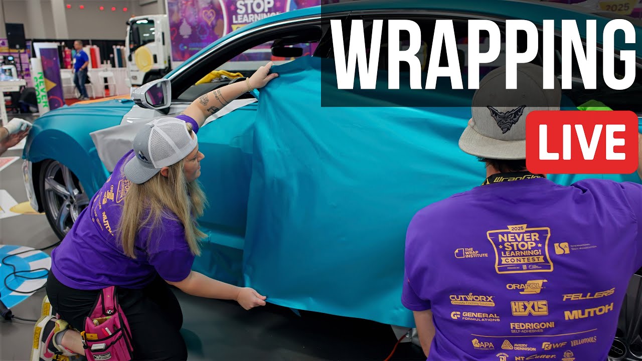 Full Driver Side Car Wrap in 18 Minutes! | KPMF Color Change | NSL 2025