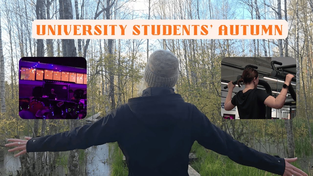 Autumn Vlog from Estonian University Students &mdash; Uni Party🍁, Autumn Nature🌿, Daily Life 🍂