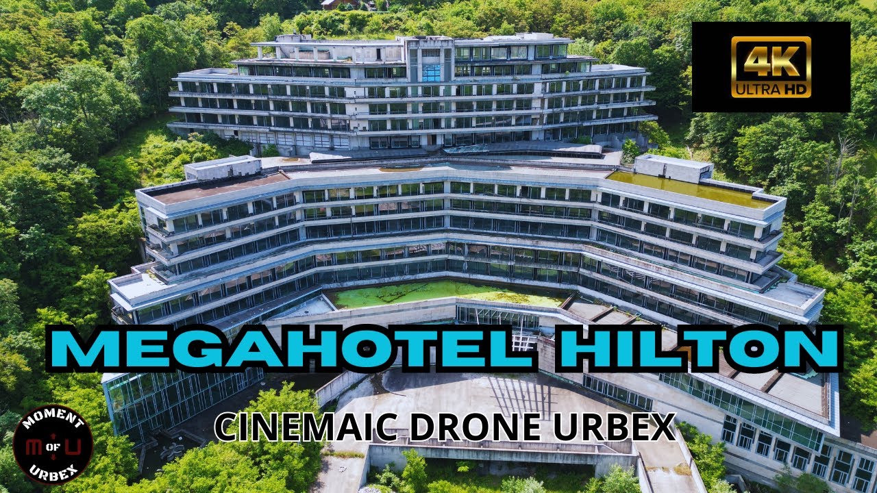 MegaHotel HILTON [ 4K ] Cinematic Drone Urbex