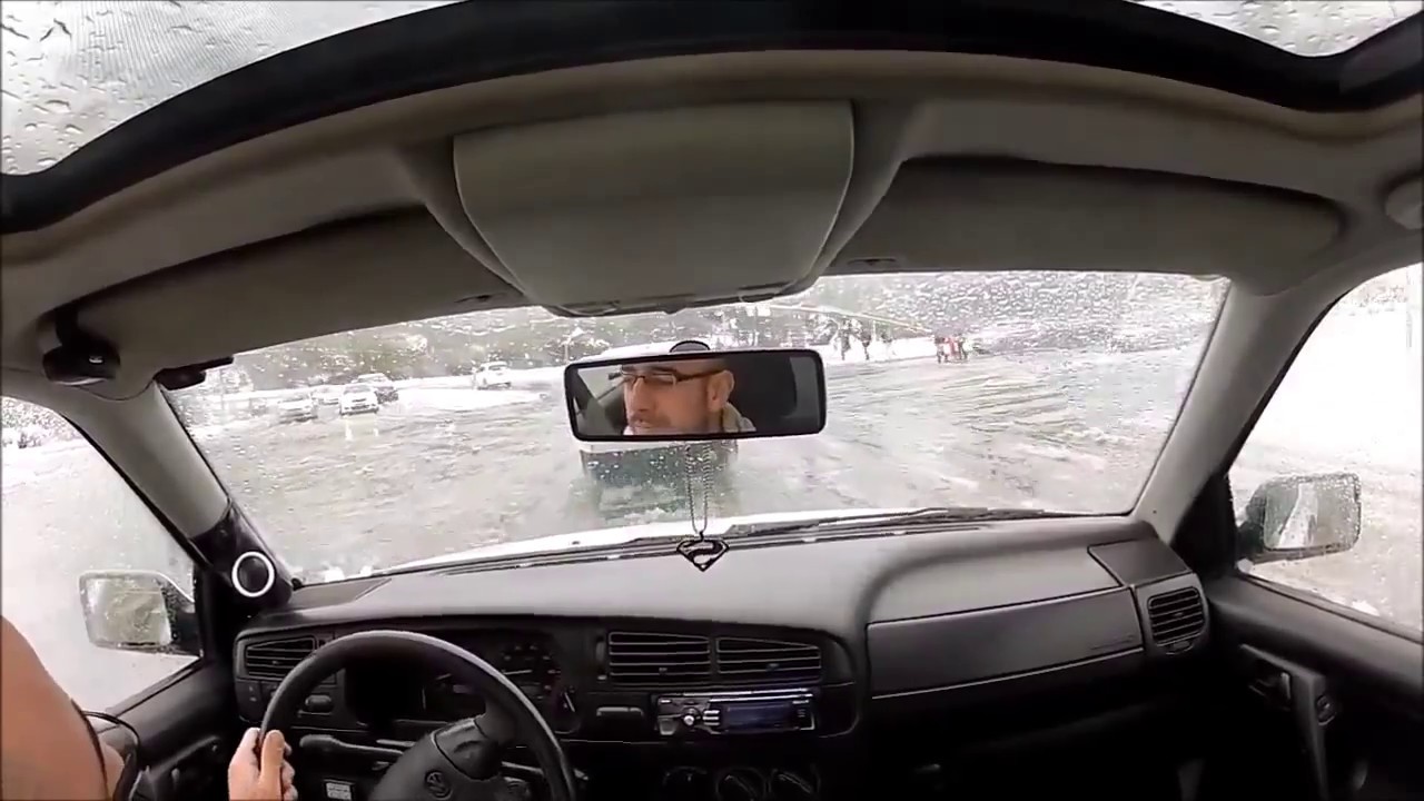 Driving to work