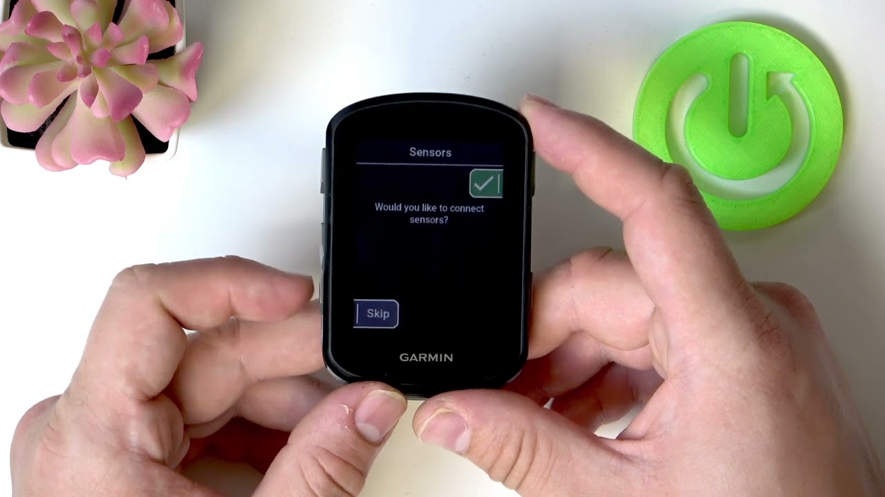 GARMIN EDGE 540 – How to Set Up for First Use