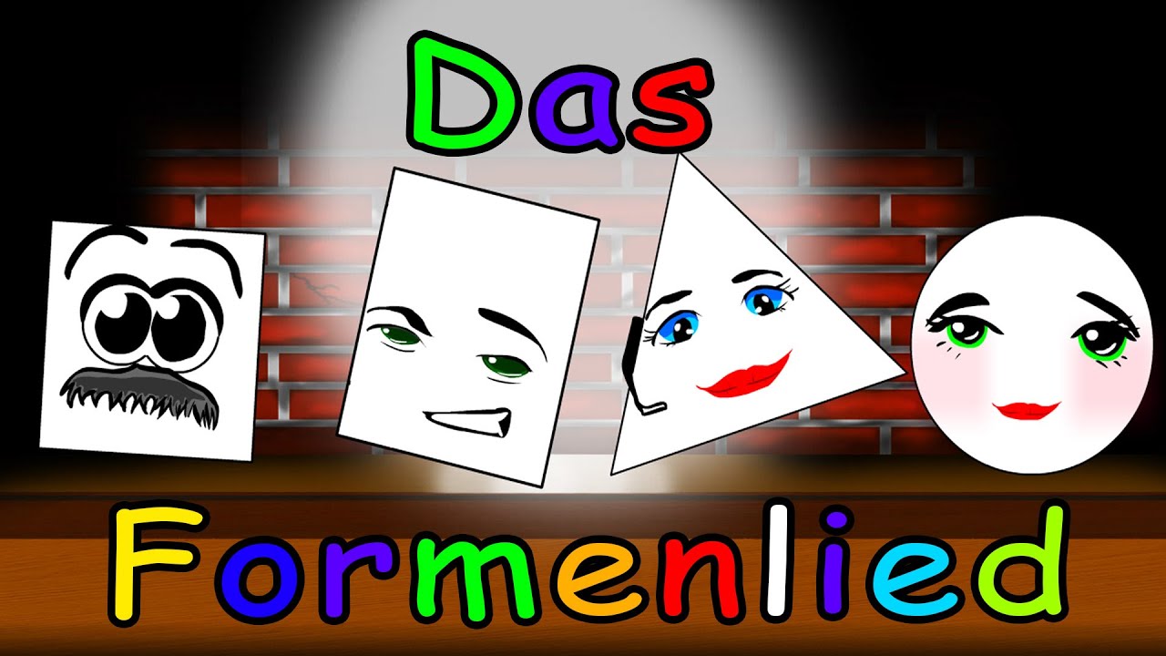 Formen lernen f&uuml;r Kleinkinder - Das Formenlied - lerne die Formen und ihre Beschreibungen