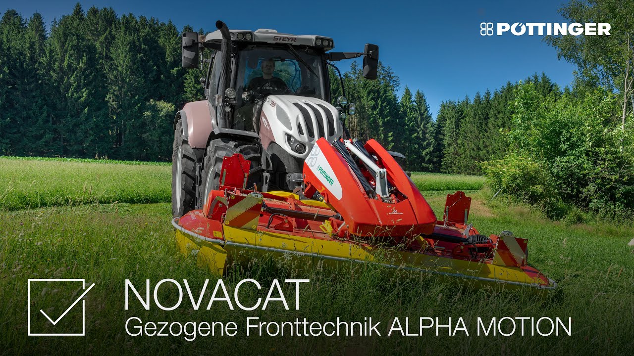 P&Ouml;TTINGER -  NOVACAT M&auml;hwerke &ndash; Gezogene Fronttechnik ALPHA MOTION
