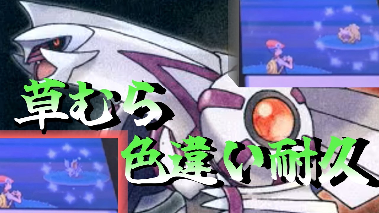 【ポケトレ】色違い耐久！ランダム草むらコンプリートへ【ポケモンパール】#62