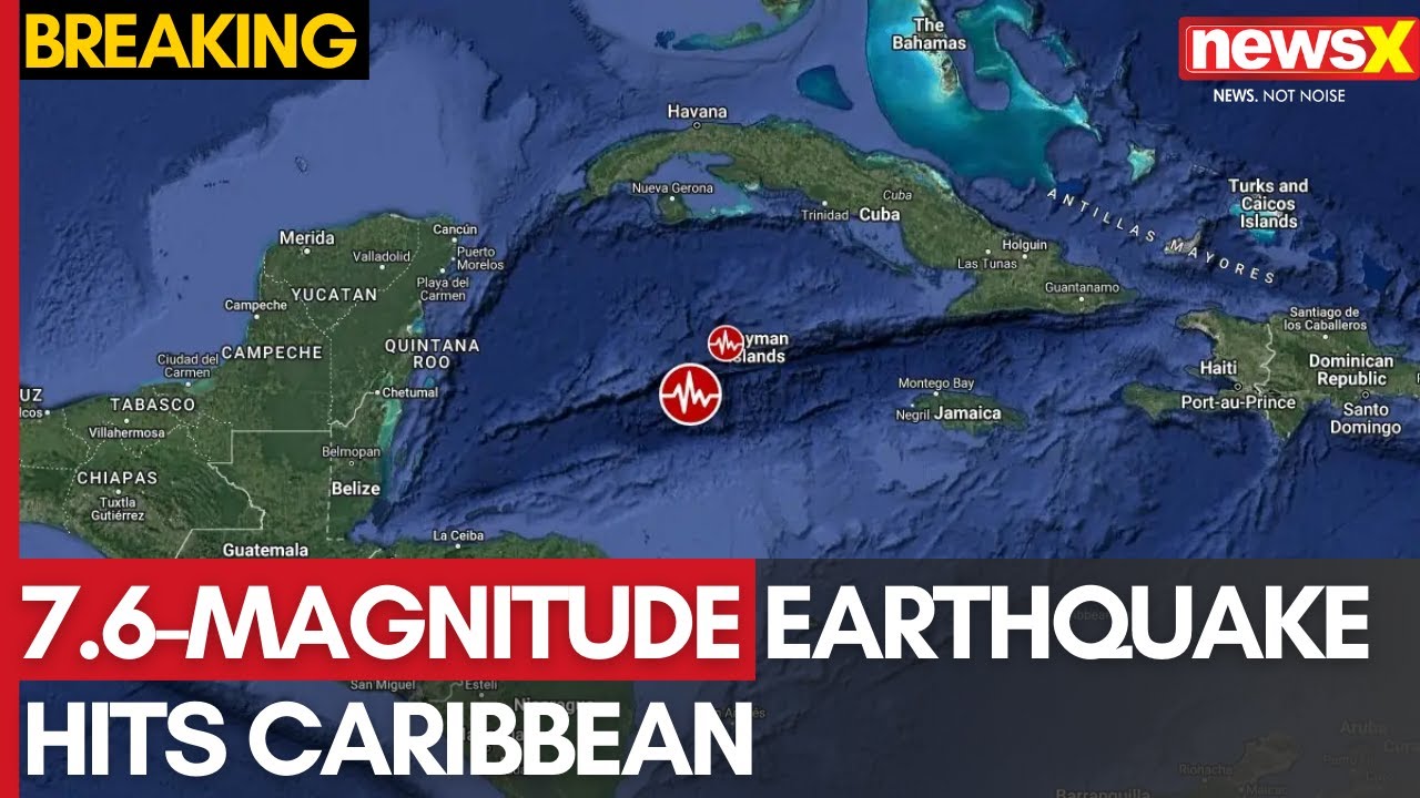 7.6-Magnitude Earthquake Hits Caribbean | Tsunami Advisory Issued