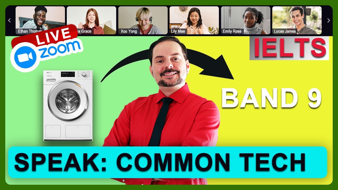 IELTS Live Class - Speaking about Everyday Technology