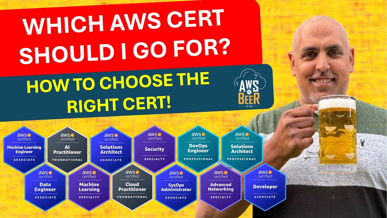 Which AWS Certification should I go for and how to choose the right one?!
