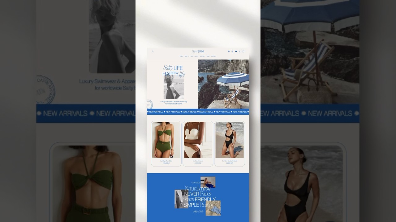 NEW CAPRI COLLECTION + 30% OFF SALE!!! 
