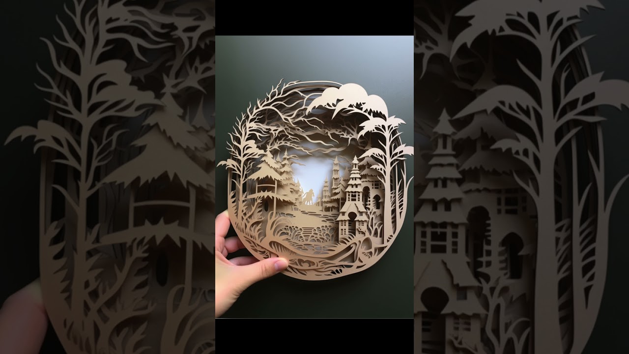 Paper Diorama: A Kirigami Art Series