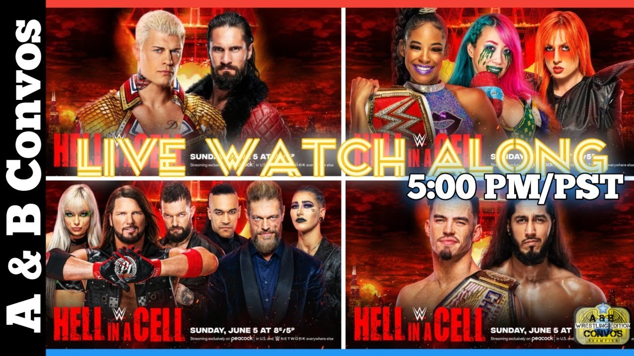WWE Hell In A Cell 2022 Live Stream Watch Along