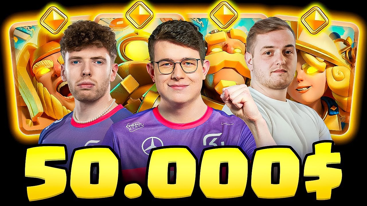 😱🤯MEIN DRAMA im 50.000$ HELDEN TURNIER mit TRYMACS & BIGSPIN... (Sensation?) | Clash Royale Deutsch