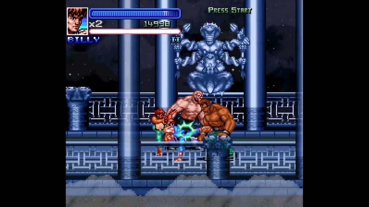 Ultimate Double Dragon - Bille Lee - Twins Nightmare LV2 Trophy (FAN BGM)