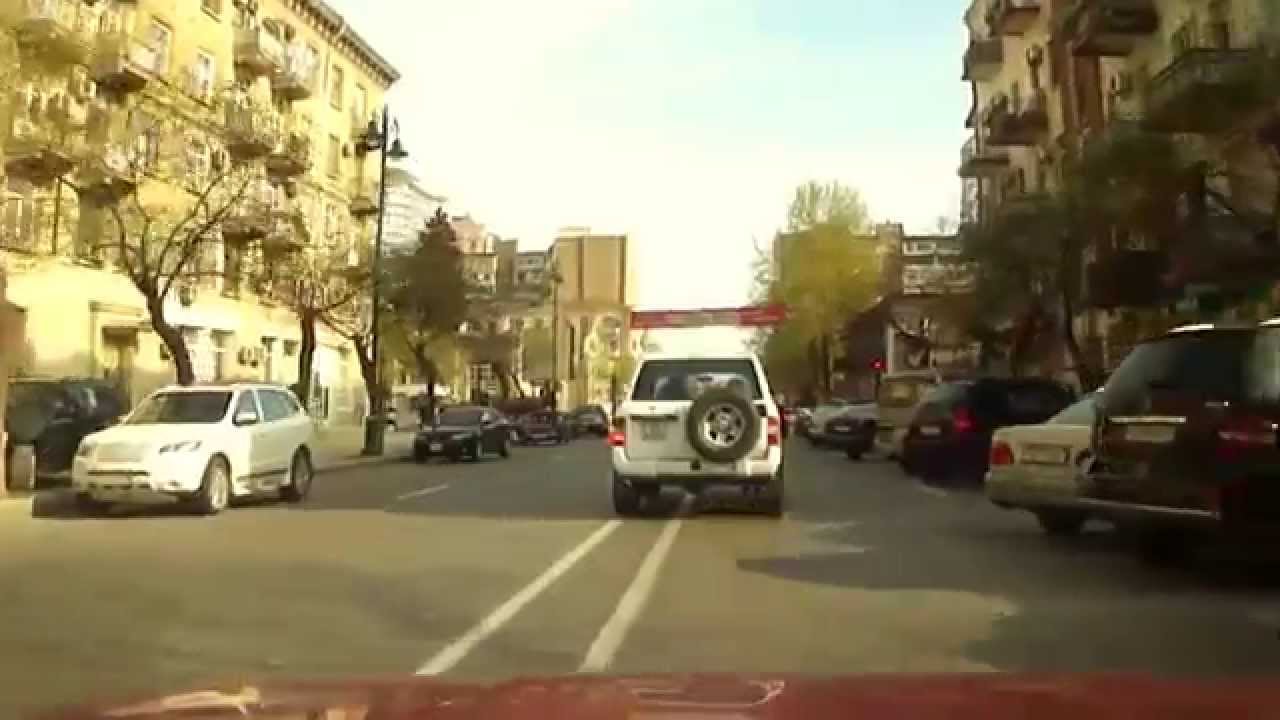 ул.Муртузы Мухтарова (Полухина) - Рабочий проспект. 18.04.12. Баку