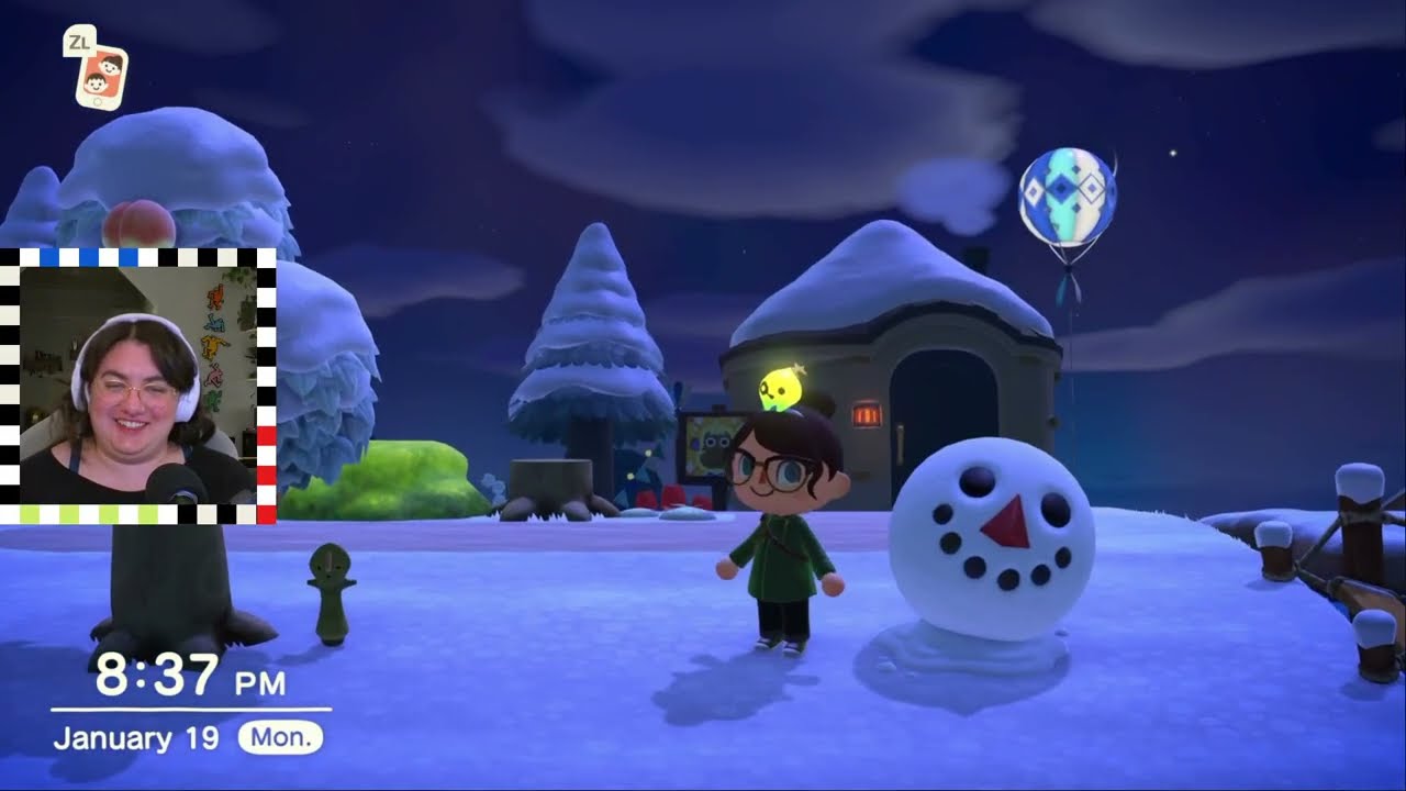 Watching your big sister play games on the couch | Animal Crossing New Horizons | Twilight Princess