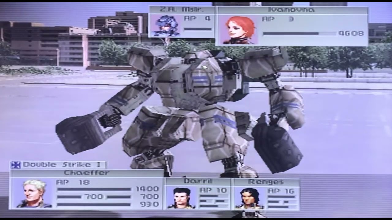 Front Mission 4 PlayStation 2, Super Melee Combo Boss, this is why FM4 is the best with link system