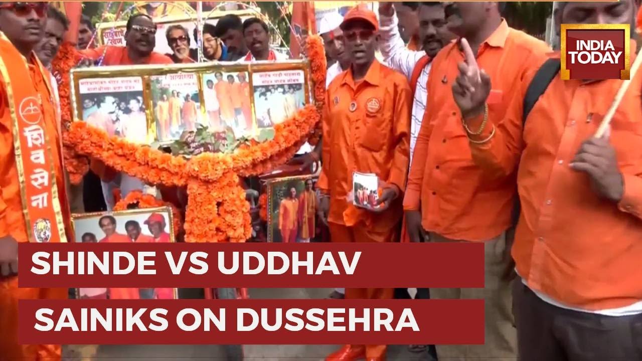 Dussehra Rally: Show Of Strength Between Shinde Camp & Uddhav Faction, Security Tightened