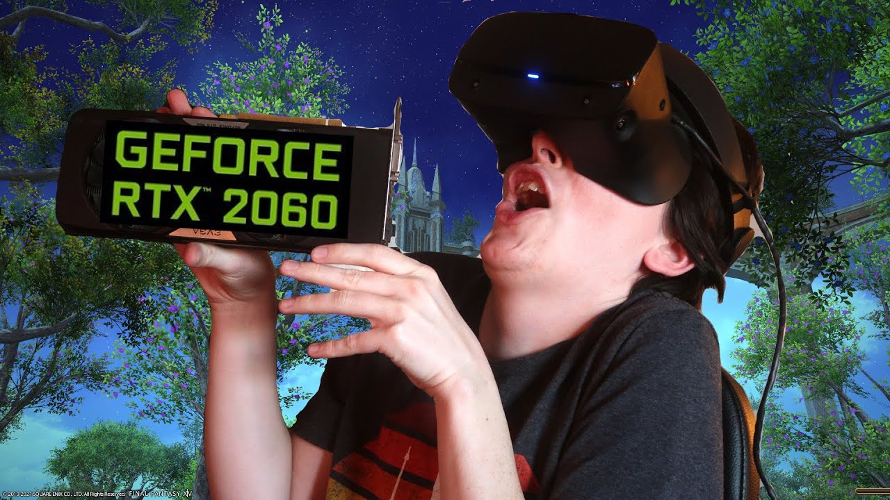 Two idiots find an Nvidia RTX 2060 in the wild for 480$. Testing it with FFXIV VR with VorpX