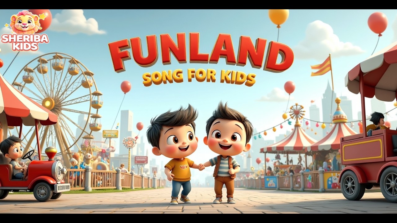 Funland Song for Kids 🎡 | Safe Rides & Manners Song | @sheribakids