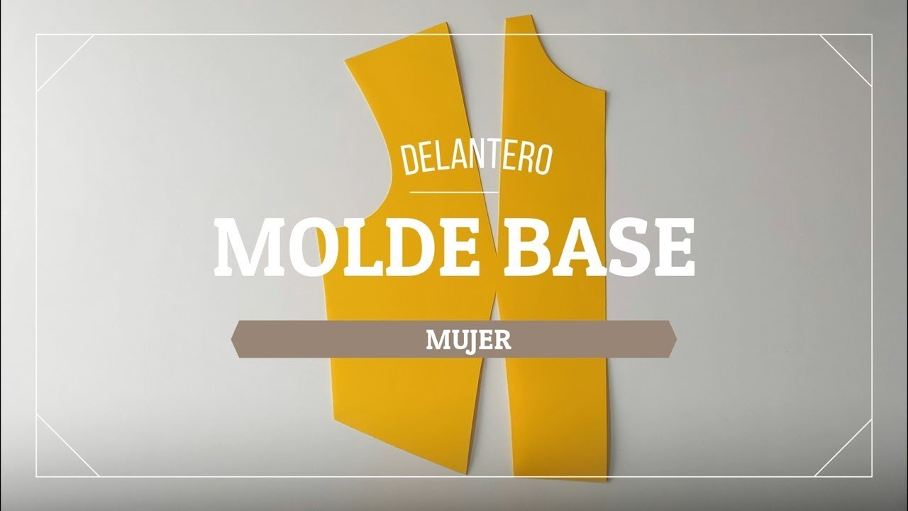 MOLDE BASE MUJER - # Parte Delantera
