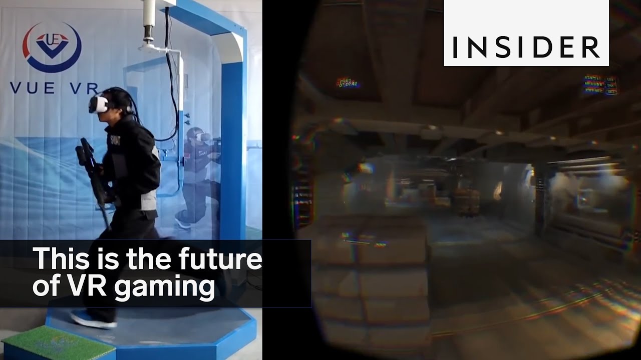 This 360-treadmill is the future of virtual reality gaming