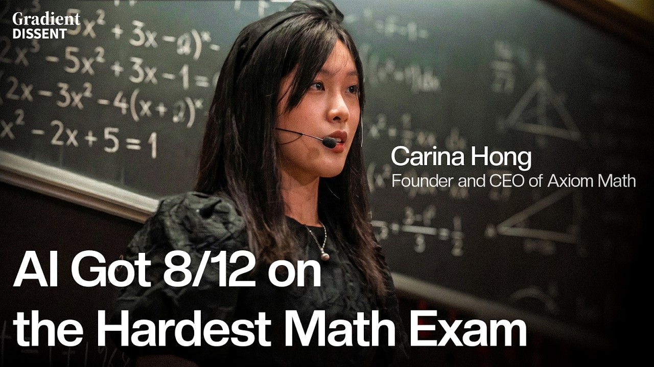 This 24-Year-Old Built an AI That Can Pass the Hardest Math Tests | Carina Hong, CEO of Axiom