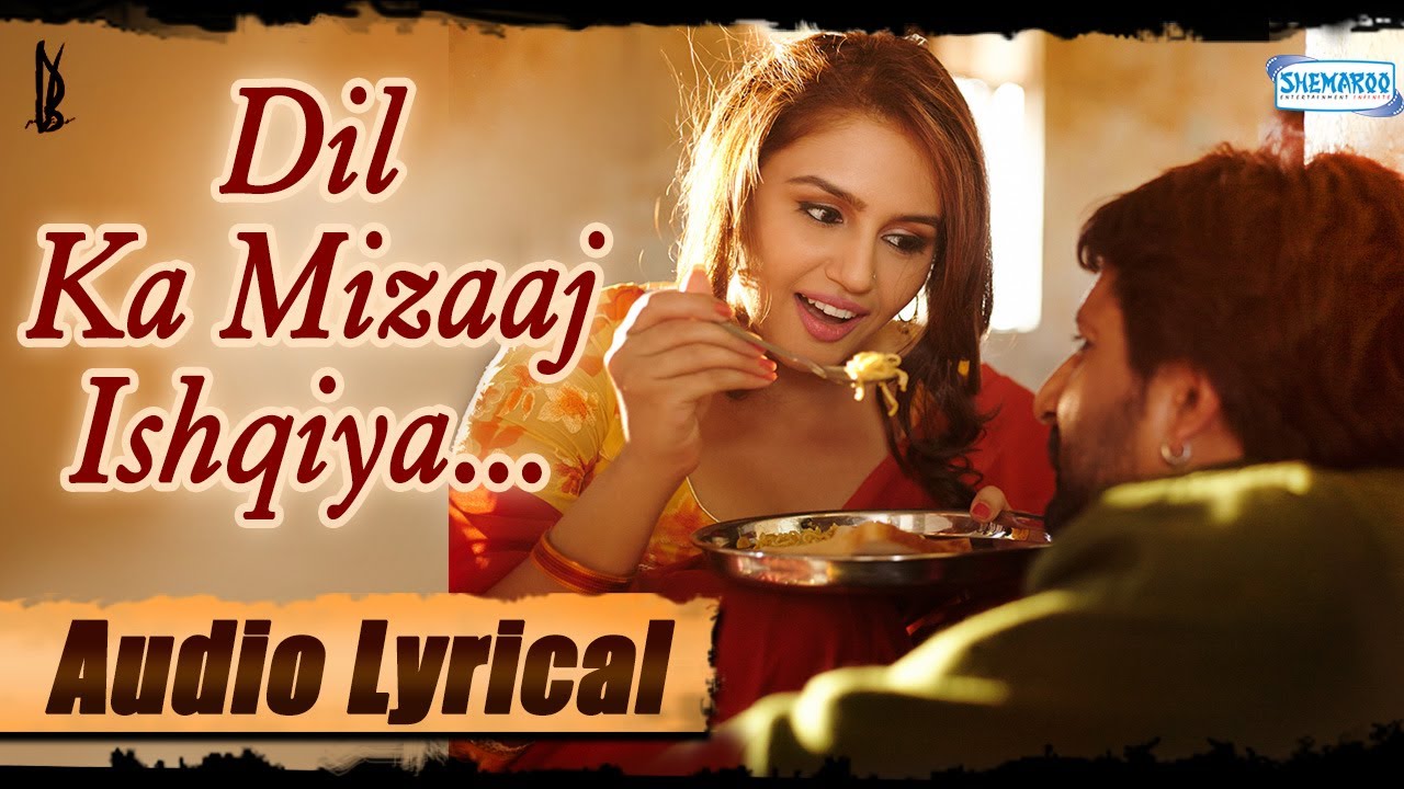 Dil Ka Mizaaj Ishqiya Full Song Lyrical - Madhuri - Naseeruddin - RahatFatehAliKhan | Dedh Ishqiya