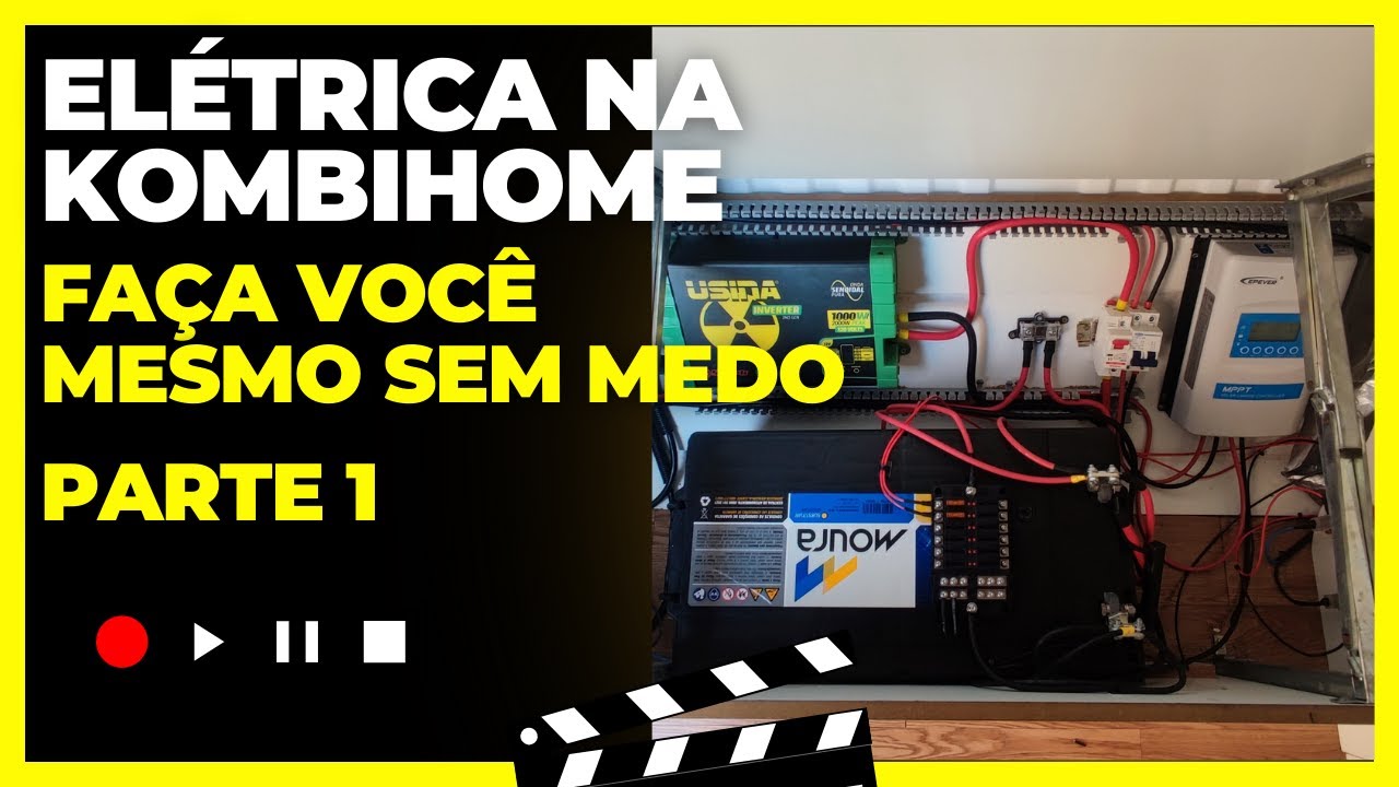 ELÉTRICA NA KOMBIHOME - FAÇA VOCÊ MESMO SEM MEDO - PARTE 1