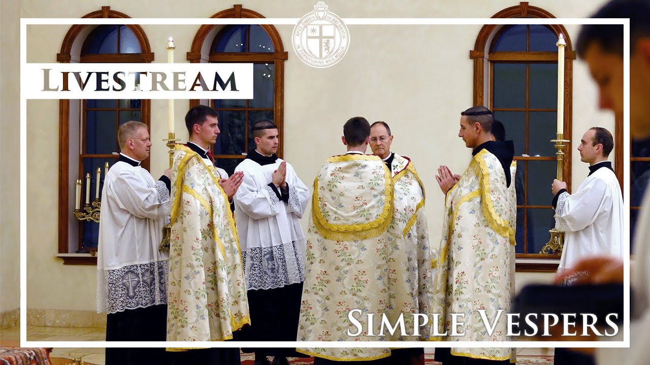Solemn Vespers I - St. Thomas Aquinas - 3/6/26