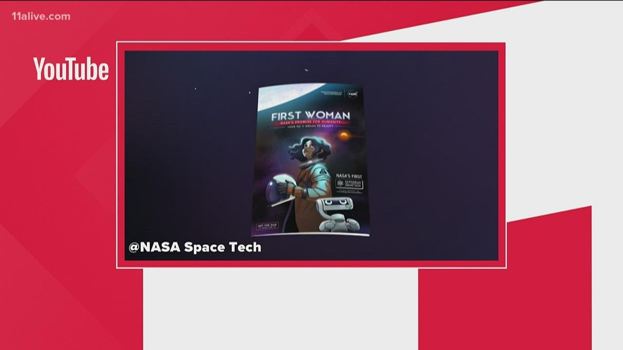 NASA releases graphic novel chronicling trip of first woman to the Moon