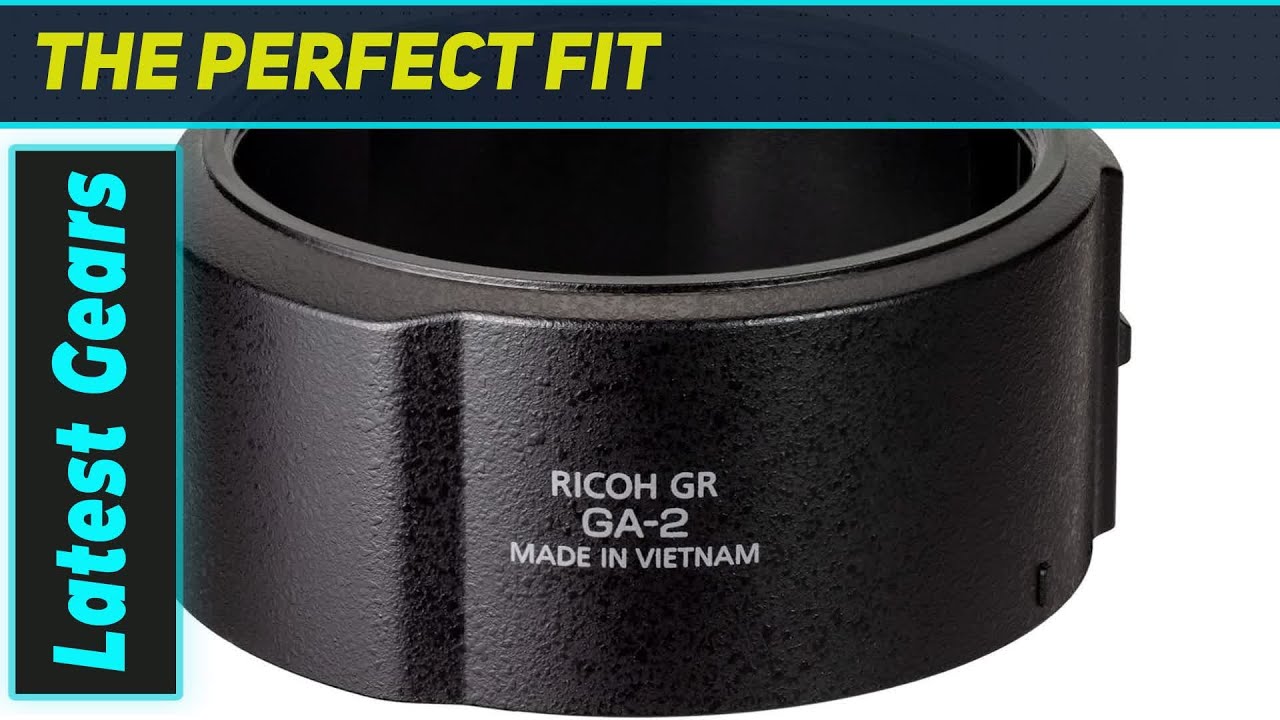 RICOH GA-2 Adapter: Perfect for GR IIIx & GT-2 Lens!
