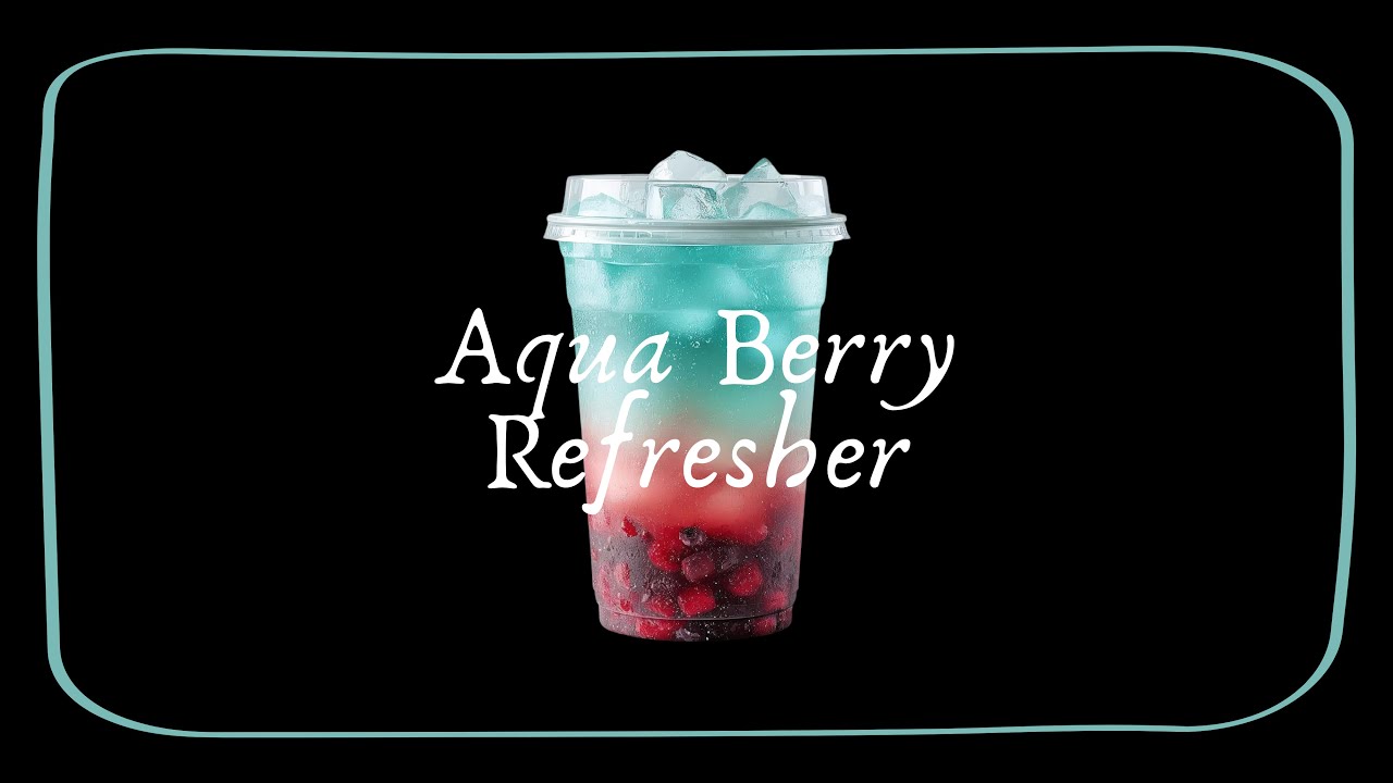 Aqua Berry Refresher 💧