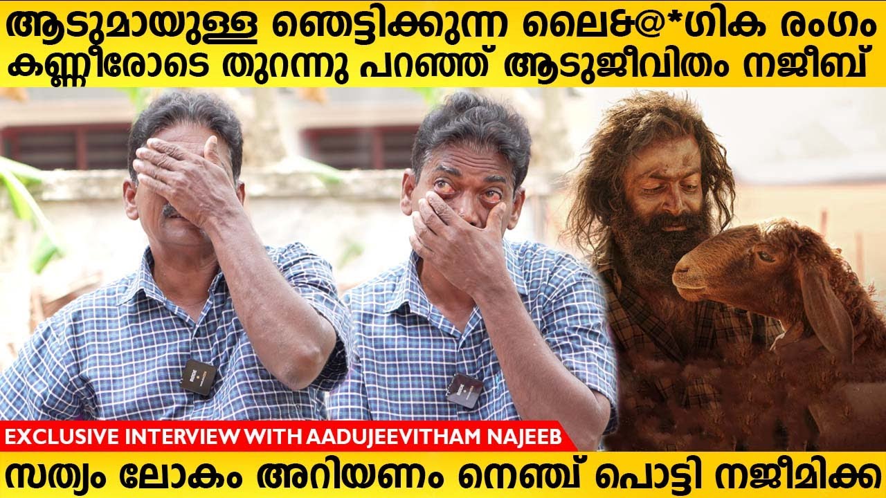 ആടുജീവിതത്തിൽ ആടുമായി നടന്നതെന്ത് സത്യം ലോകം അറിയണം നജീമിക്ക | Aadujeevitham Najeeb Interview