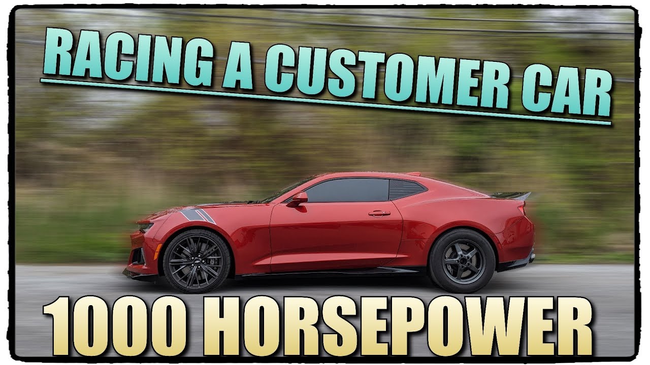 Couldn't Take My Car To the Track, So I Took A Customers 1000 RWHP Camaro!
