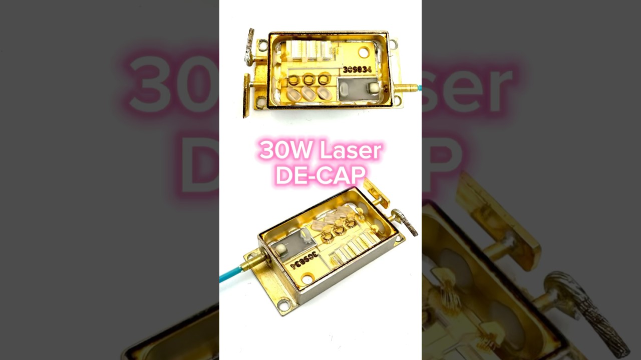 30W IPG Laser De-Capping