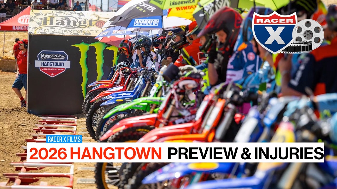 Превью и отчет о травмах перед этапом Hangtown National 2026: новости об Eli Tomac и другие подро...