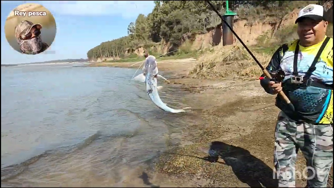 pesca y cocina. en puerto Gaboto santa fe