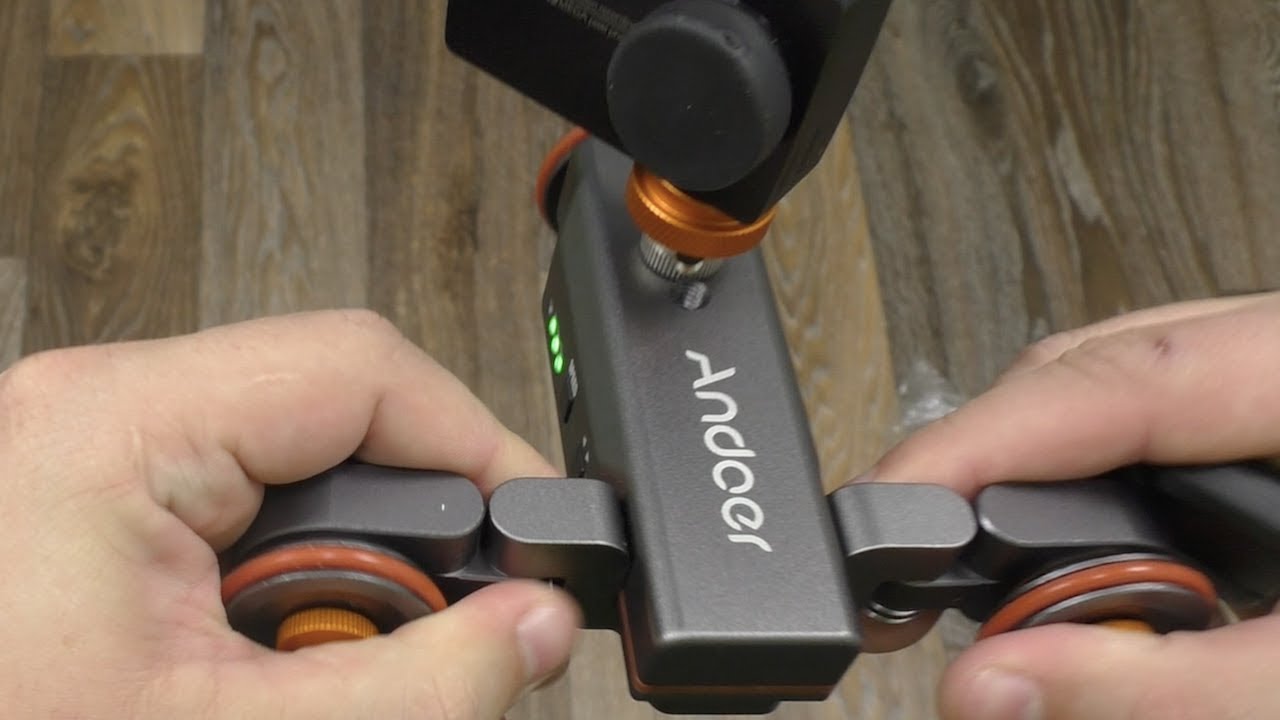 Andoer L4 Autodolly - электронный слайдер (тележка) ► Посылка из Китая / TOMTOP.COM