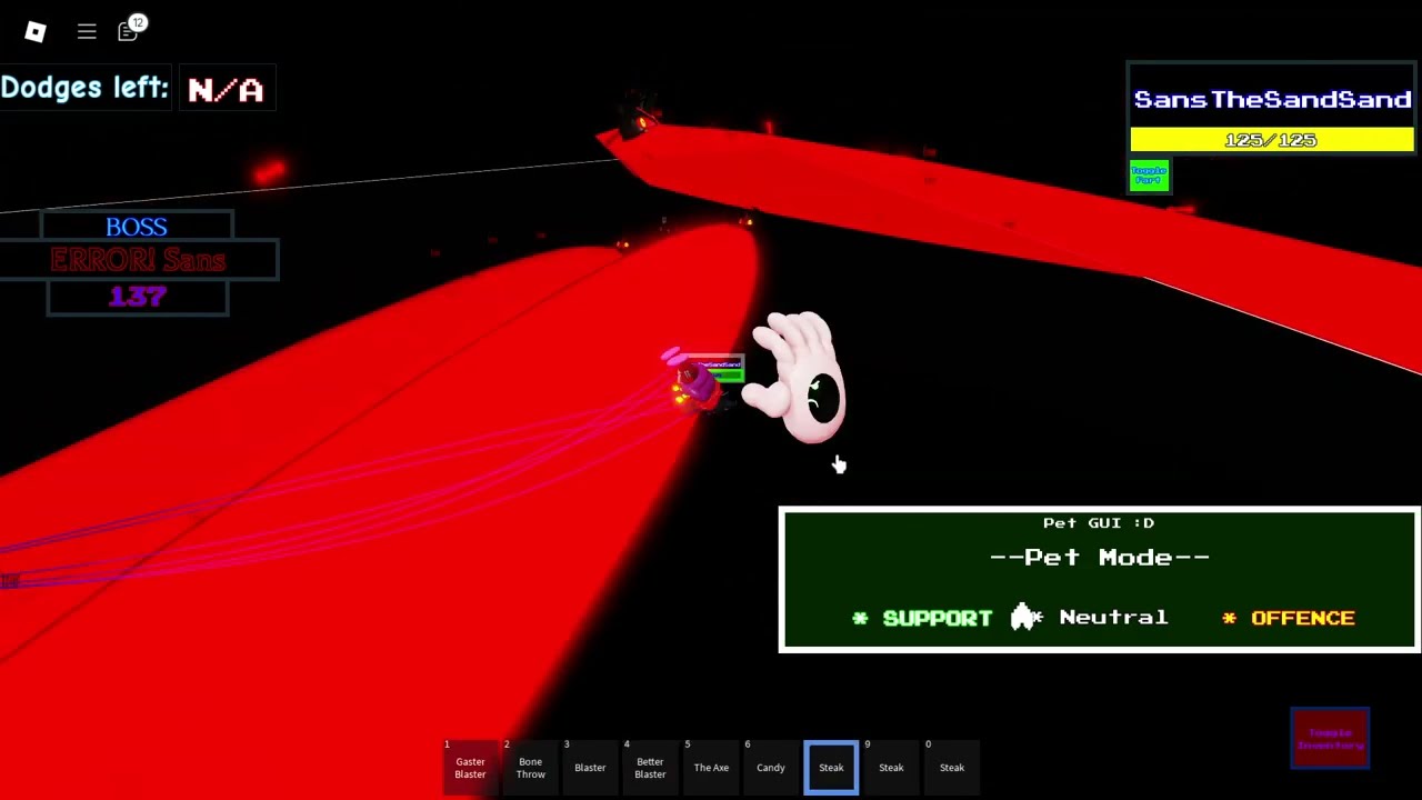 ERROR Sans / judgement halln't sans fight lol