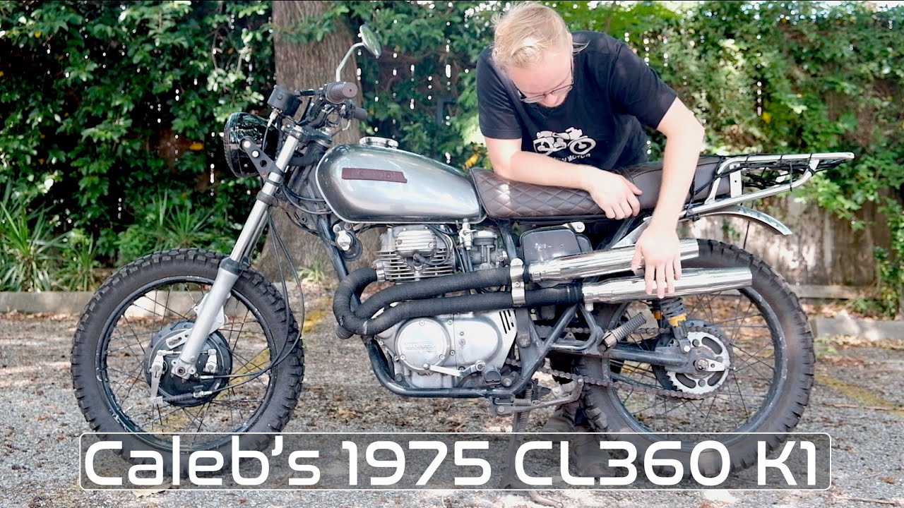 CMC Bike Tours: CL360 K1 Scrambler 1975 года Калеба