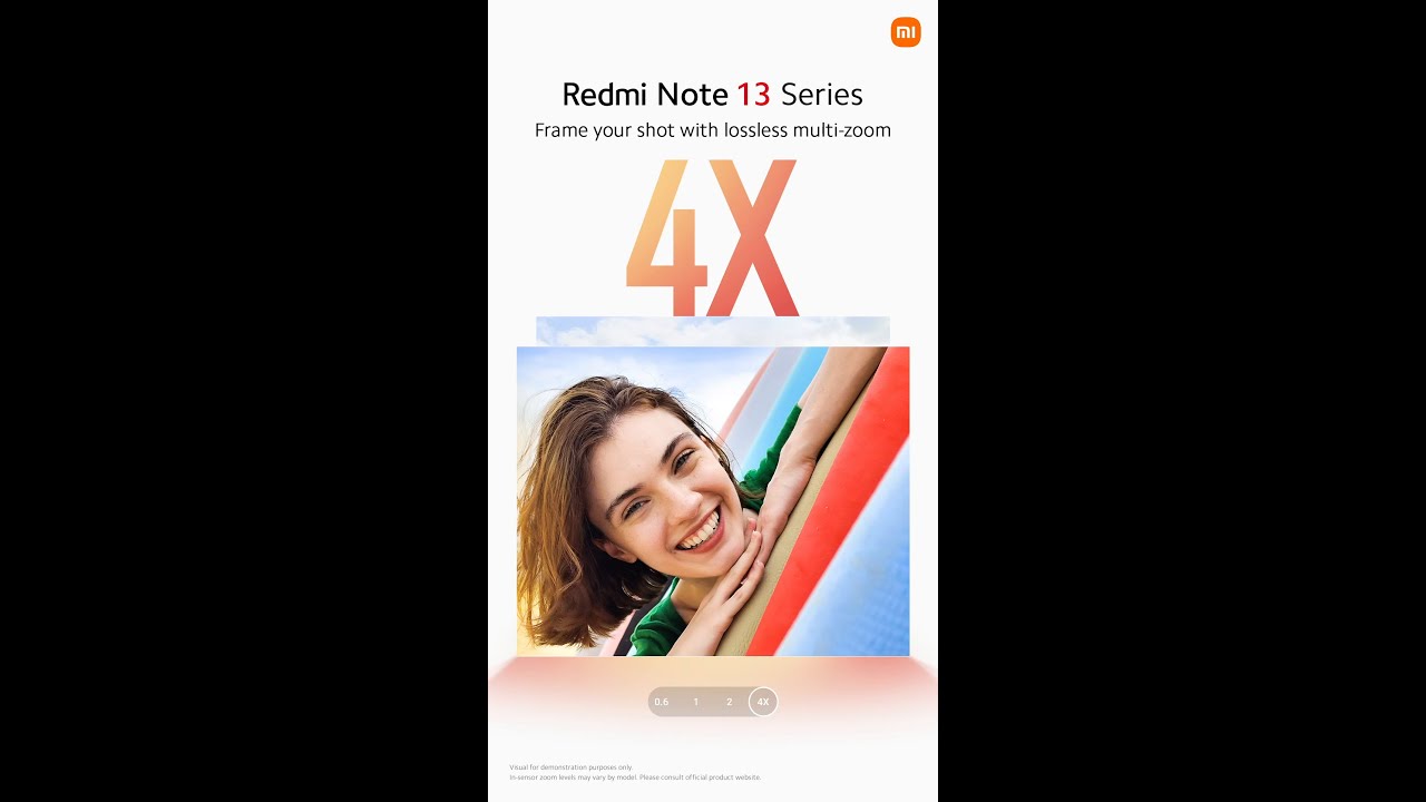 2x/4x Lossless Zoom #RedmiNote13Series