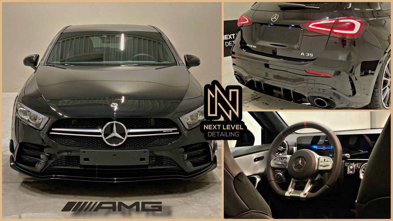 A35 AMG - CAME IN FOR A DETAIL CLEANING ( Very dirty!) satisfying! ASMR (no music)