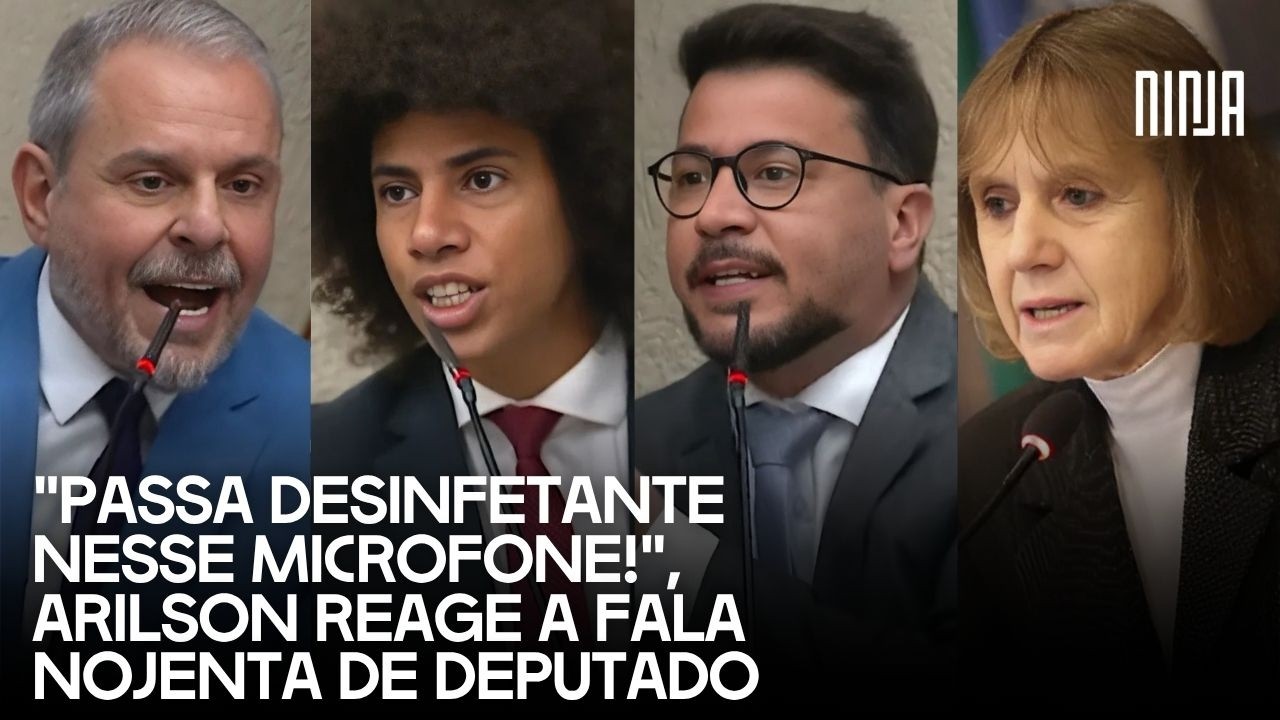 💥Arruda fica histérico e ataca Ana Júlia 💥Renato Freitas responde e lista os podres do bolsonarista💥