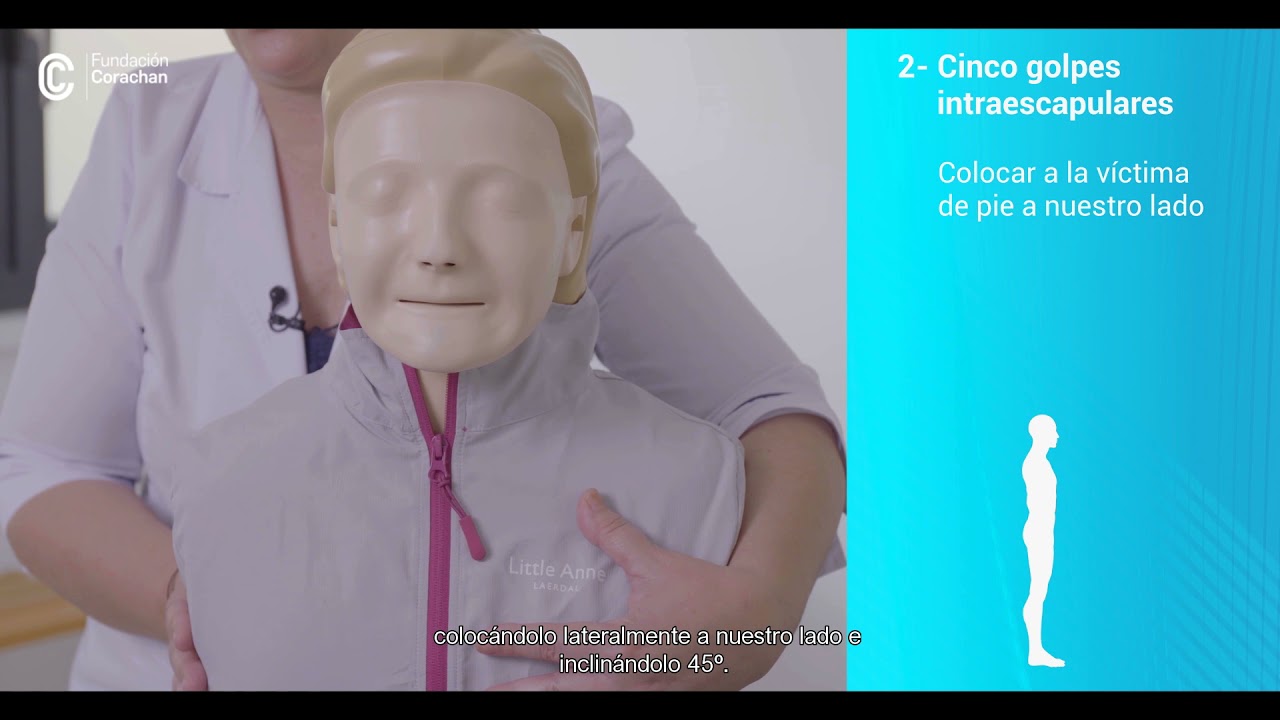 Un atragantamiento en un adulto