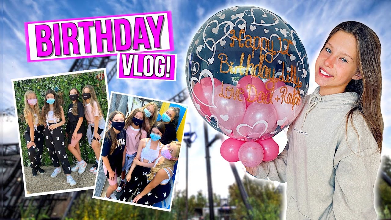 LILLY'S 12TH BIRTHDAY AT A THEME PARK!! *THORPE PARK*